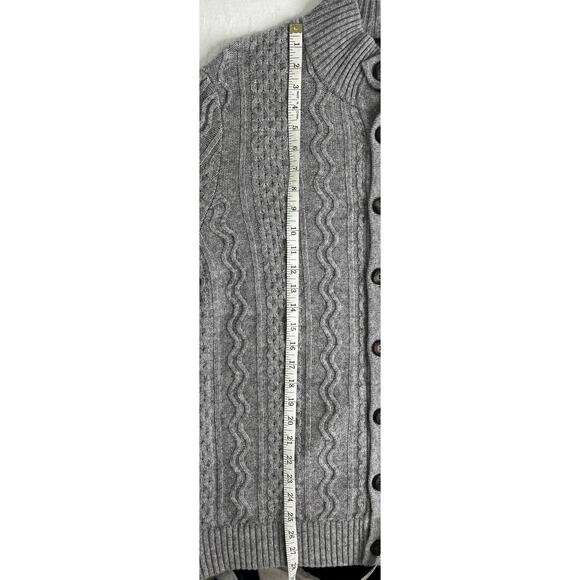 5-30 QI CASHMERE NWT Men's Sweater Gray Size M - Picture 11 of 13